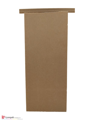 1 lb Natural Kraft Paper Bag with Tin Tie - 1000 Pcs/Box