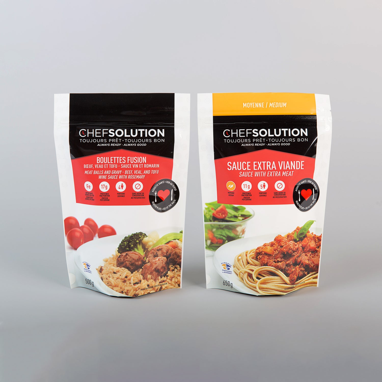 Stand Up Pouch with zipper for microwave heating purpose